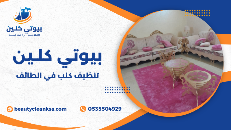 تنظيف كنب في الطائف